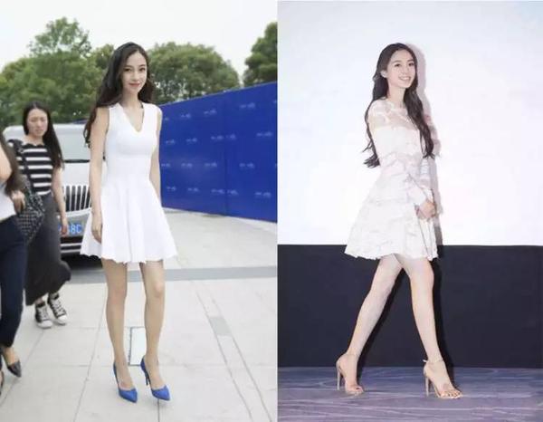 杨幂,angelababy身材数据大爆料,明星并不完美,不过是