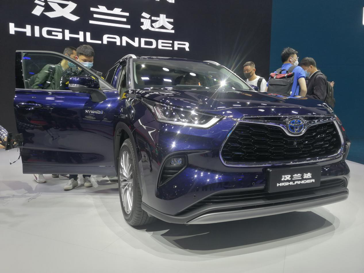 2021汉兰达换代图片,汉兰达2021款图片欣赏 2021上海车展:全新一代汉兰达正式首发 混动系统加持