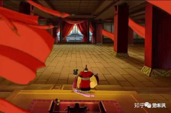 里就能看到一些缩影,比如《哪吒传奇》动画片大结局里,纣王的宫殿内