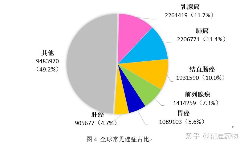 八,全球主要常见癌症的发病和死亡情况