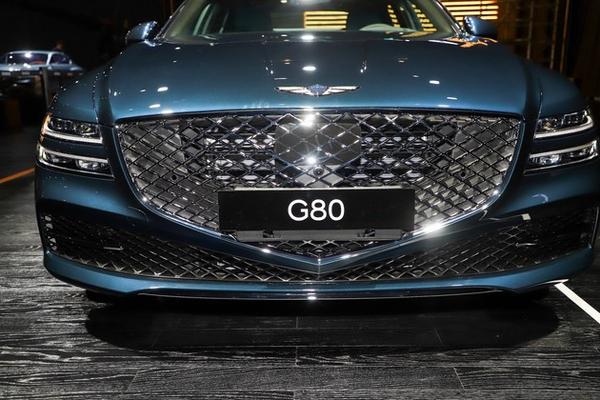 2021上海车展:实拍捷尼赛斯g80