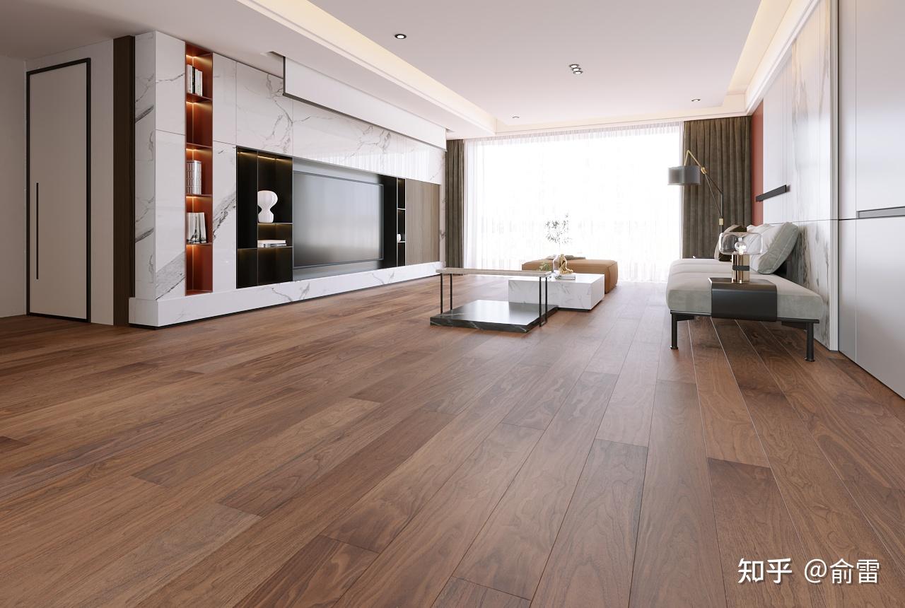 请问黑胡桃木复合地板搭配什么家具风格合适?