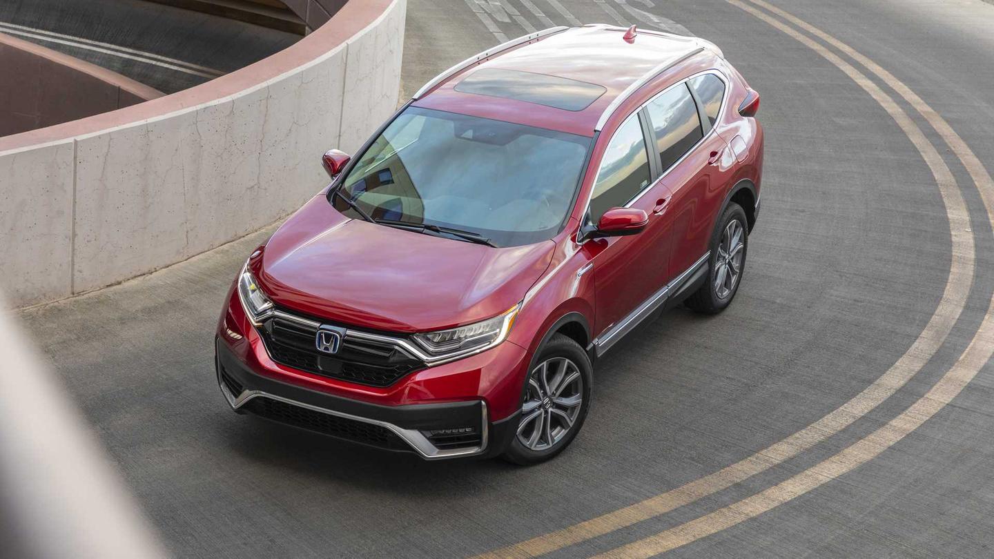 21款本田CRV,2021款本田crv图片 10万的哈弗h6和20万的本田crv到底差在哪对比下就知道了