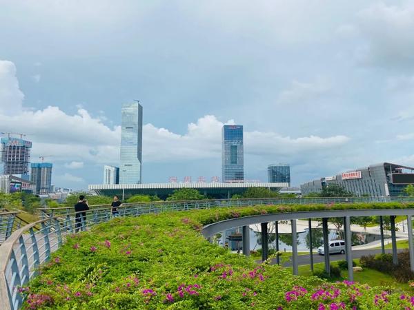 深圳北站中心公园,新晋网红打卡旅游胜地,节假日休闲度假好去处