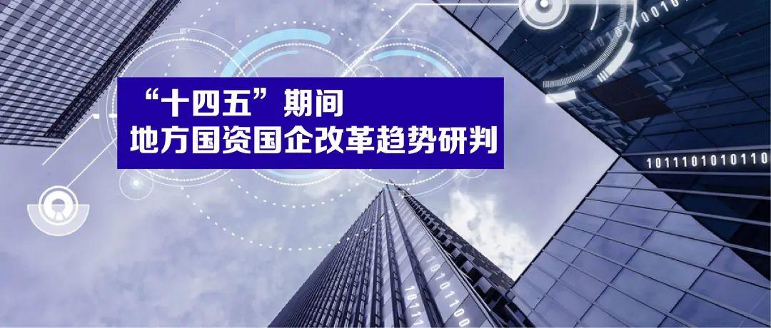 "十四五"规划专栏|"十四五"期间地方国资国企改革趋势