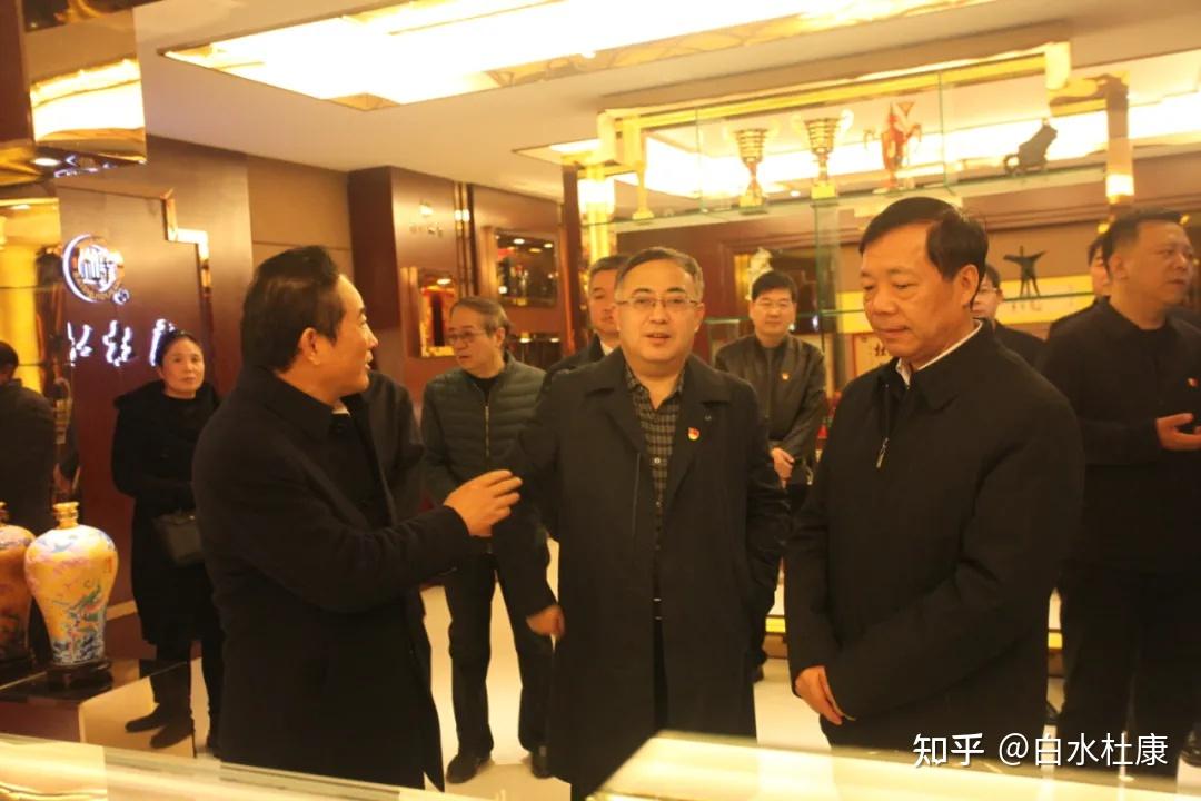 县委常委,政法委书记郭武军陪同调研,陕西杜康酒业集团董事长张红军