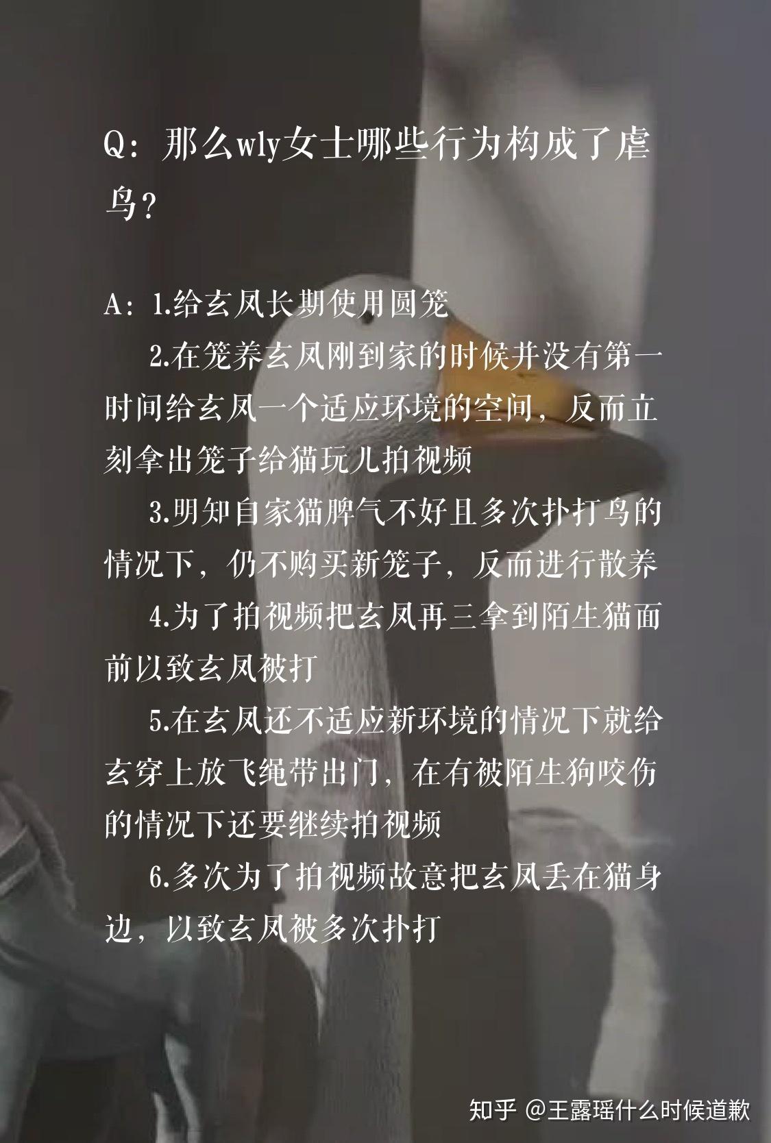 为什么说王泡芙虐鸟