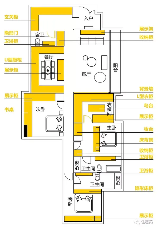 温州·乐清·铂金湾 | 性冷淡风设计 · 体验极简主义