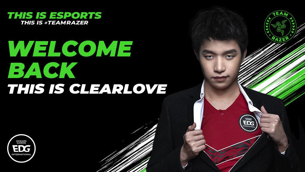 clearlove发型,clearlove帅照 电竞人物志 | lpl 001选手:clearlove