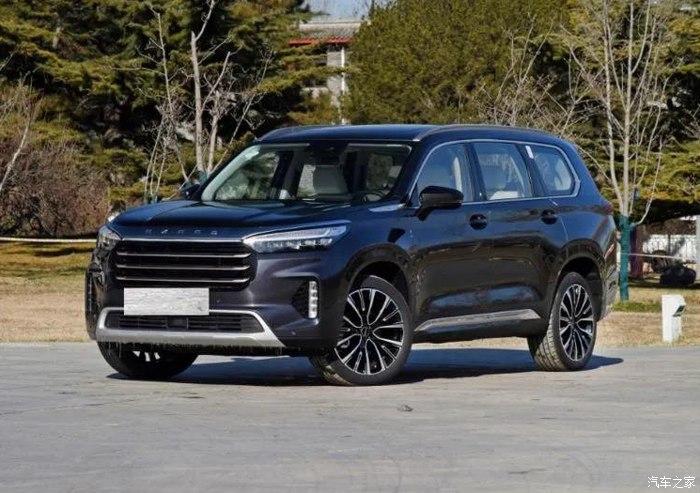 奇瑞中大型suv"揽月"即将上市,提供254马力,轴距2.9米