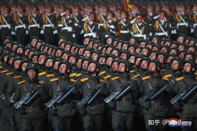 【速报】朝鲜2021年1月14日阅兵部队序列