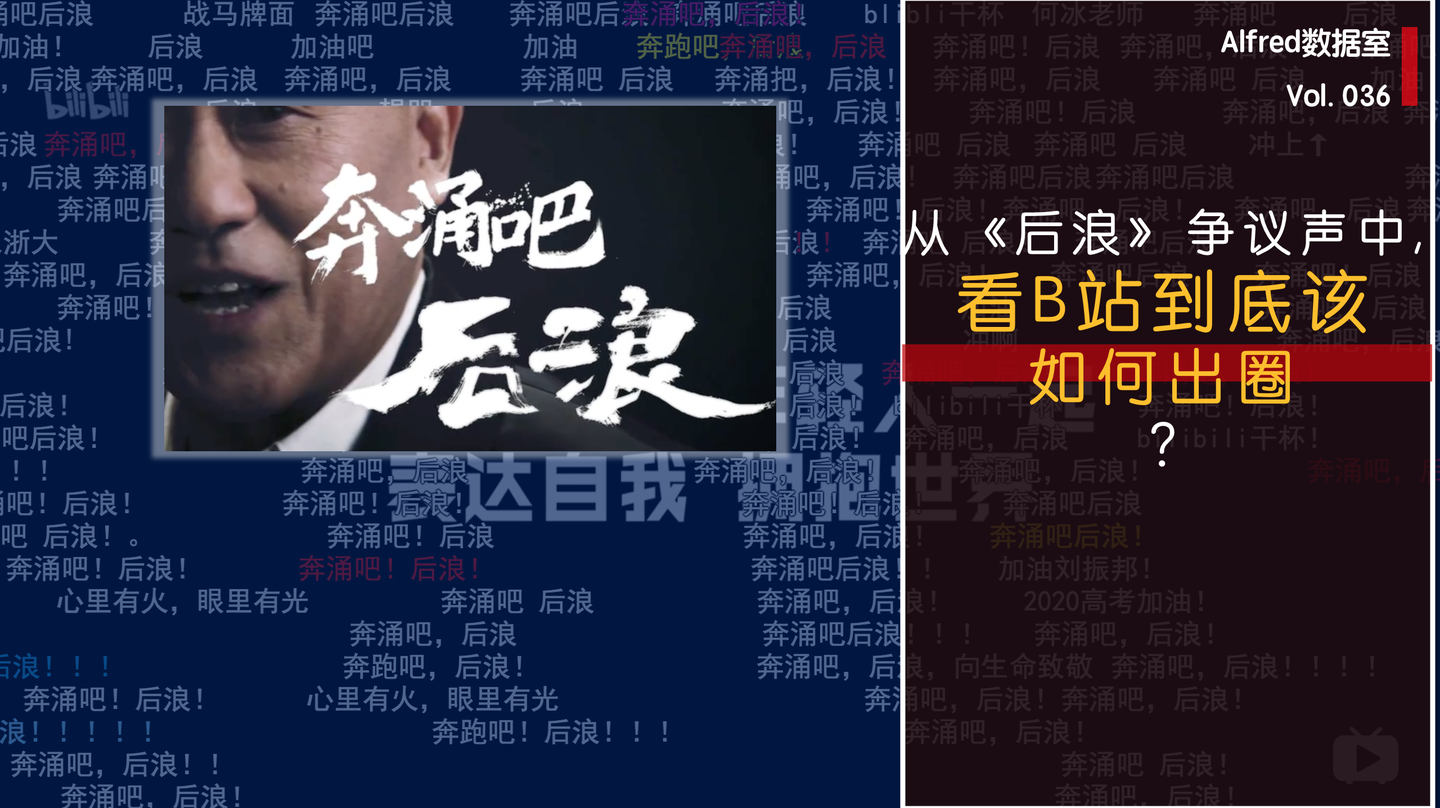 从《后浪》争议声中,看b站到底该如何出圈? | alfred数据室