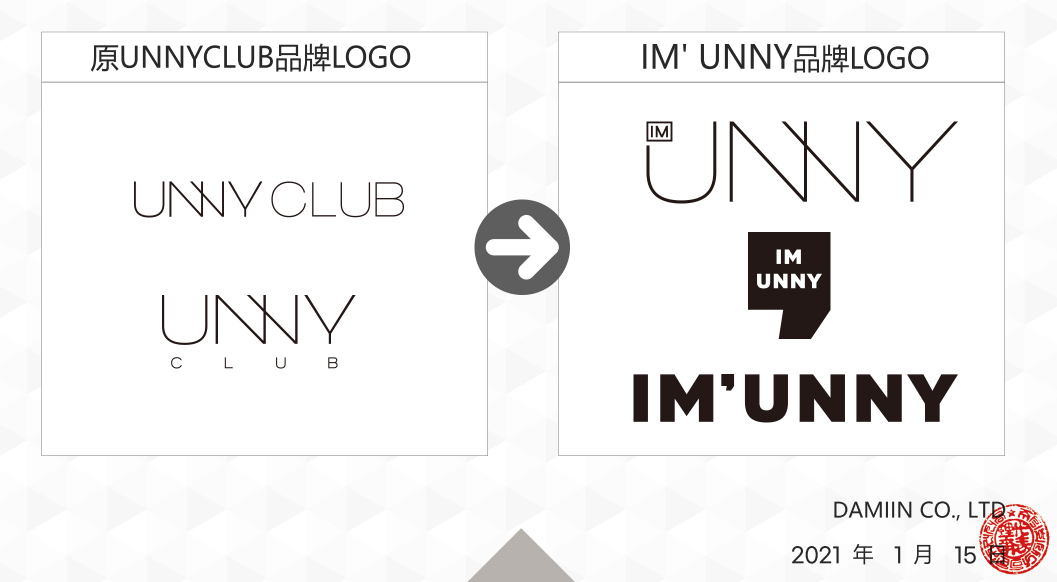 unnyclub韩国彩妆品牌正式更名imunny