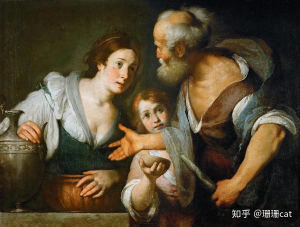 先知以利亚与撒勒法寡妇 prophet elijah and the widow of sarepta