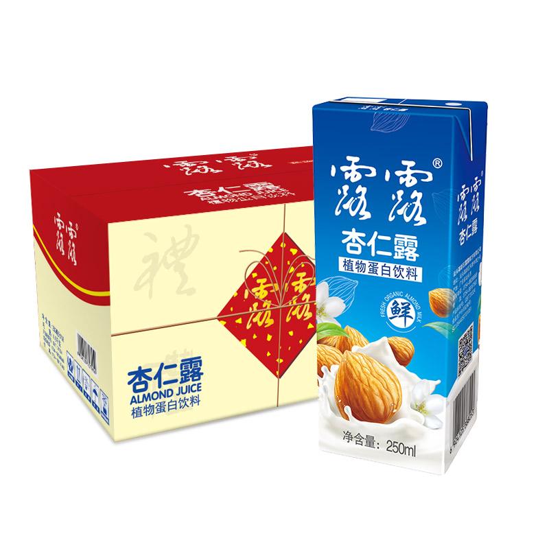 原价￥7990现价￥6890露露杏仁露250ml18礼盒装经典原味植物蛋白饮料