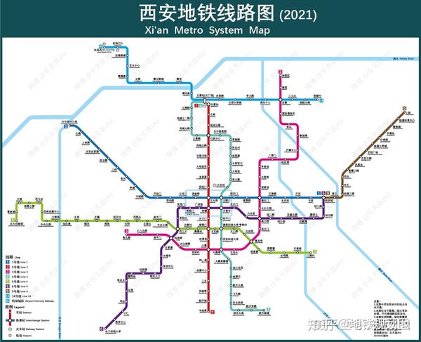 西安地铁规划 - 知乎
