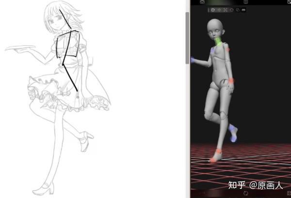 9个步骤图让你了解原神同人七七上色流程原画人二次元插画教程