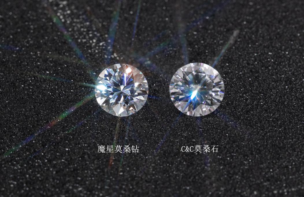 魔星钻可以以钻来命名的莫桑石