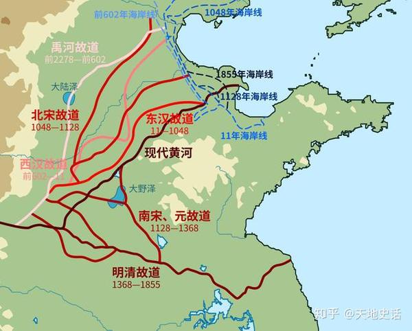 清咸丰五年,黄河在铜瓦箱决口,夺大清河入海,至此济水彻底从地图上