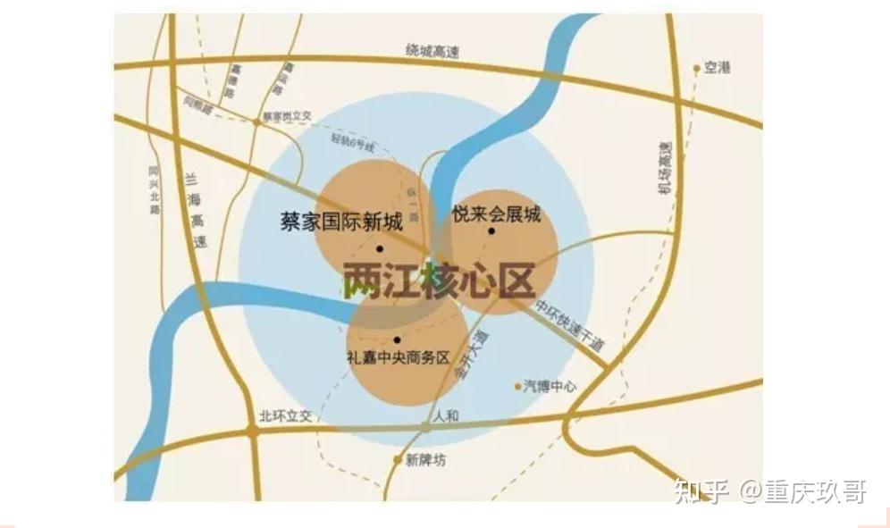 在重庆北区四小虎当中,中央公园跑得最快,现在基本上成熟了;礼嘉后来