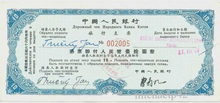 随记-中国旅行支票