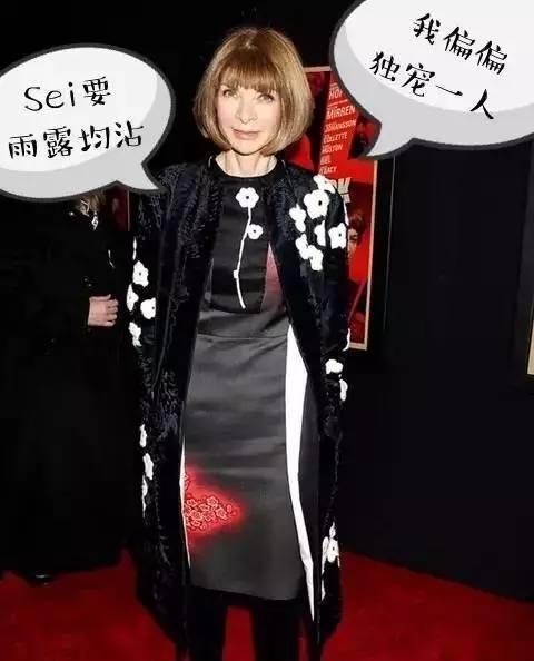 后来才知道原型女魔头anna wintour现实就是prada死忠粉 prada在时尚