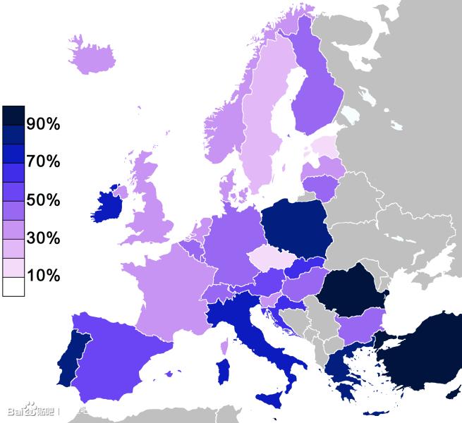 移民资讯 私人订制 2 人 赞同了该文章  欧洲宗教人口比例最高的国家