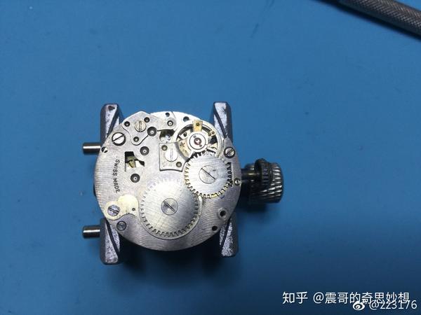 修理保养50年代少见国产瑞士机芯华成手表