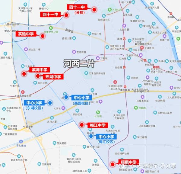 天津河西区小学初中高中上学攻略