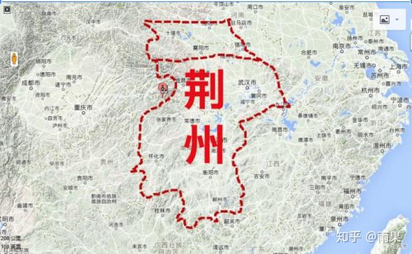 荆州地理位置