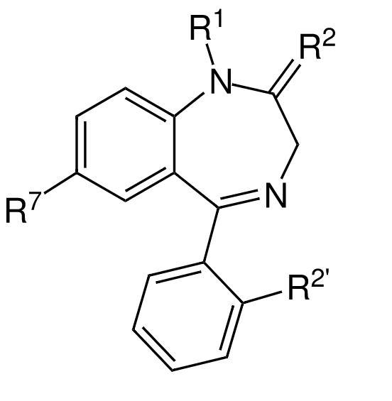 苯二氮卓,常用来治疗抗焦虑药物