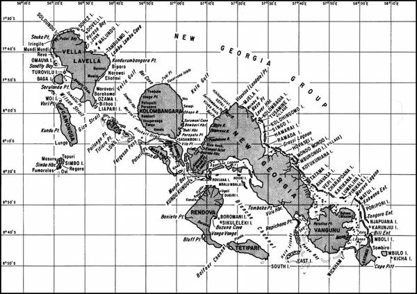 杂谈太平洋战争(四十一)新乔治亚争夺战(二)