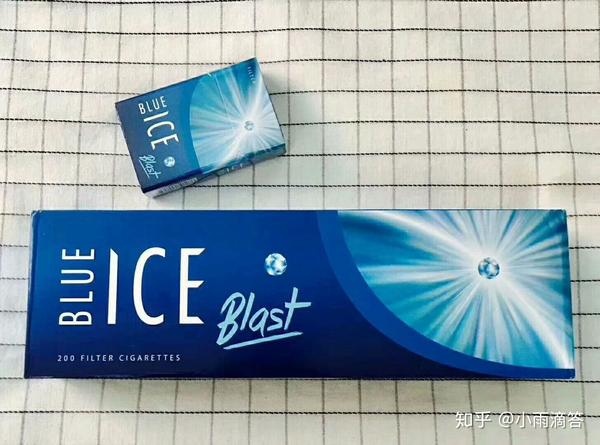 blue ice 蓝冰爆珠 日本制造 薄荷的清香打开包装瞬间就能感觉到 一按