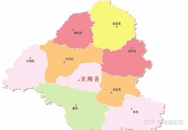 地理答啦:山东菏泽定陶撤县设区之后,会有哪些变化和不同
