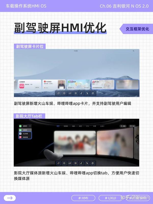 HMI OS吉利银河N OS 2 0 HMI界面分析 知乎