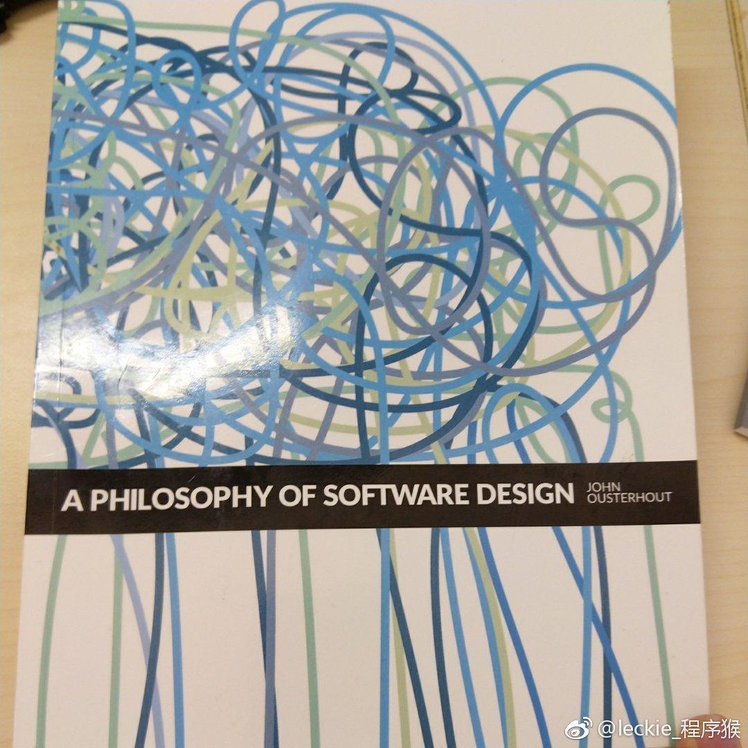 软件设计哲学philosophyofsoftwaredesign读书笔记