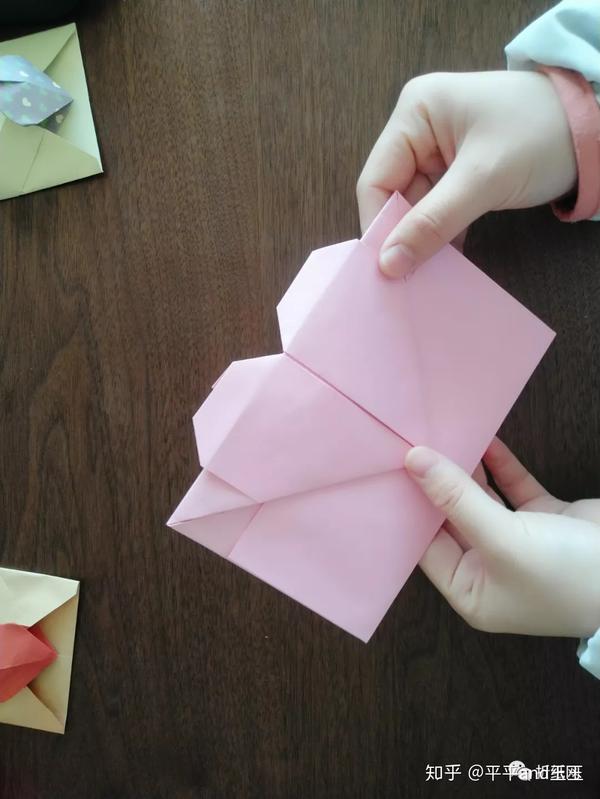 爱心信封折纸教程