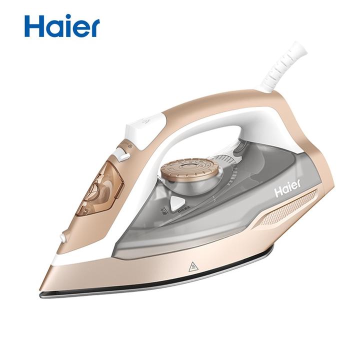 海尔(haier)电熨斗 蒸汽挂烫机 2000w 陶瓷底板 垂直