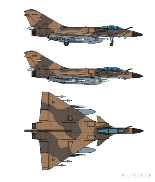 伊拉克空军装备的幻影4000cq(战斗机型)