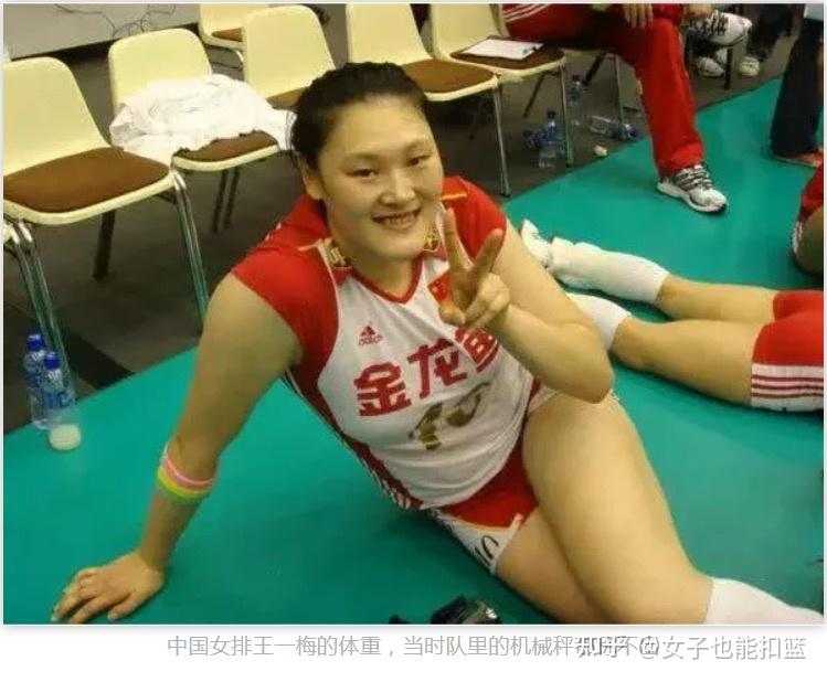 中国女排王一梅的体重