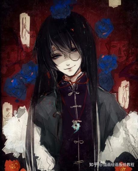 绘画教程病娇风格插画怎么画怎么能画出病娇风格