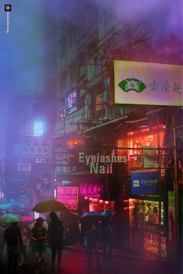 香港赛博朋克2021|霓虹深渊