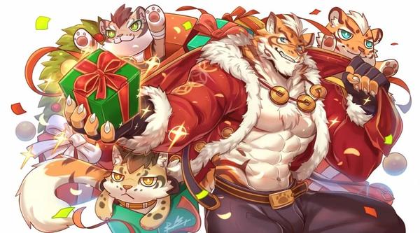 furry控进来看大触画师笔下的筋肉兽人