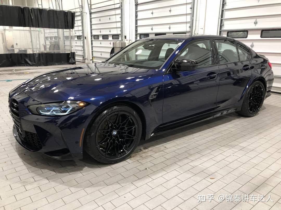 全新bmwm3雷霆版丹泉石蓝