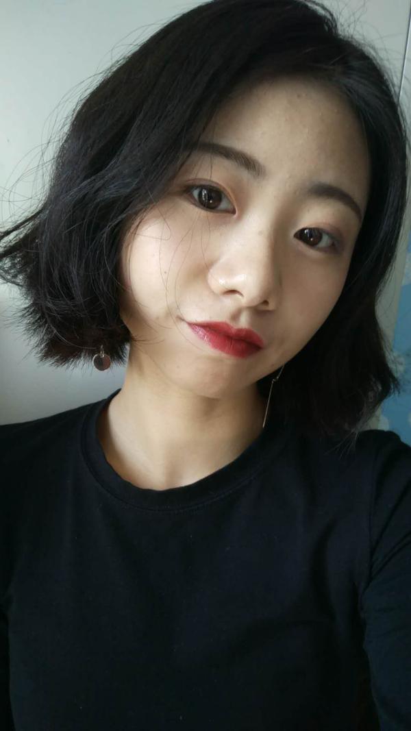 一个大圆脸留短发是什么体验?