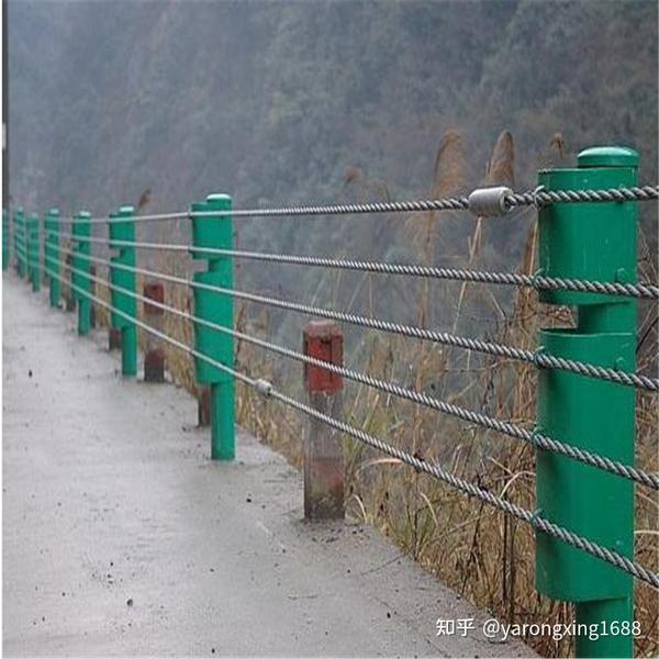 五索缆索护栏公路缆索护栏热镀锌缆索防护栏