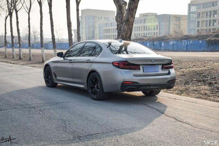 杭州第一辆2021款bmw540i磨砂暗银究竟好在哪里