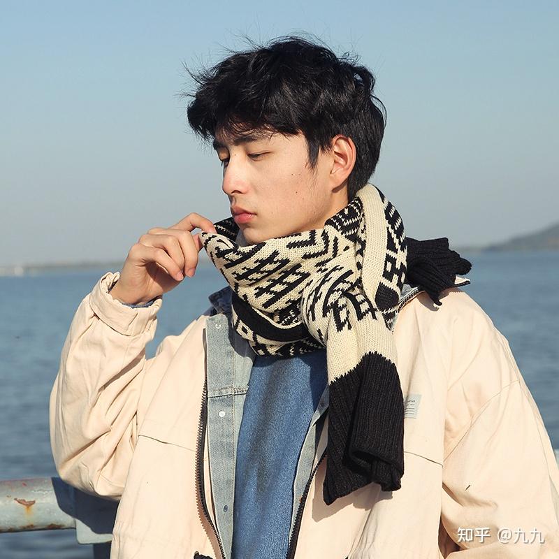 男生冬天有什么好看的针织帽和围巾