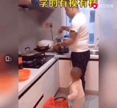 偶然间被爸爸的手机屏保吸引 直到有一天 