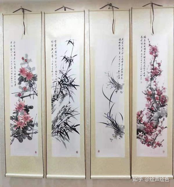 梅兰竹菊,君子雅韵——画家秋石作品鉴赏